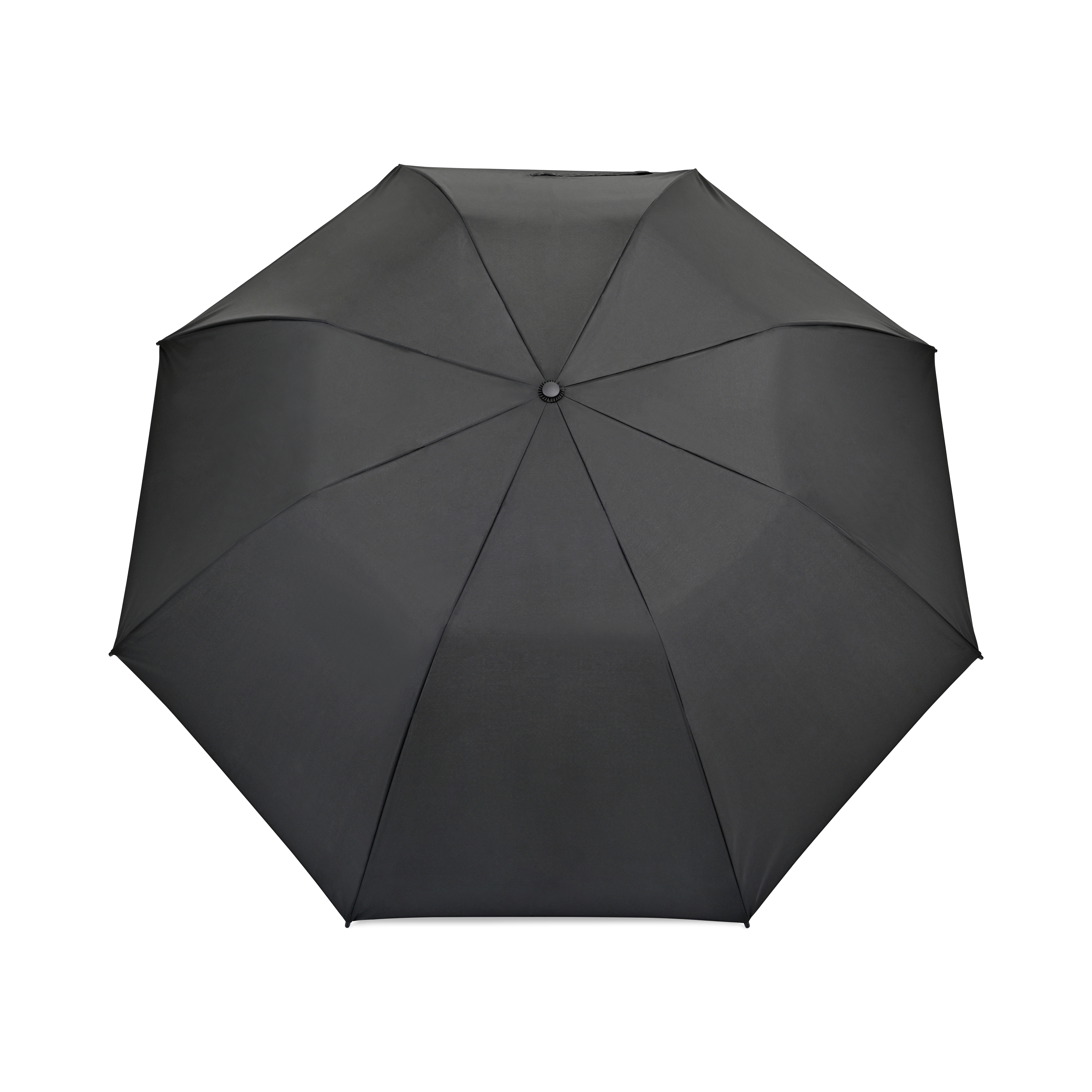 Elements 58" Recycled rPET Auto Open Travel Folding Umbrella