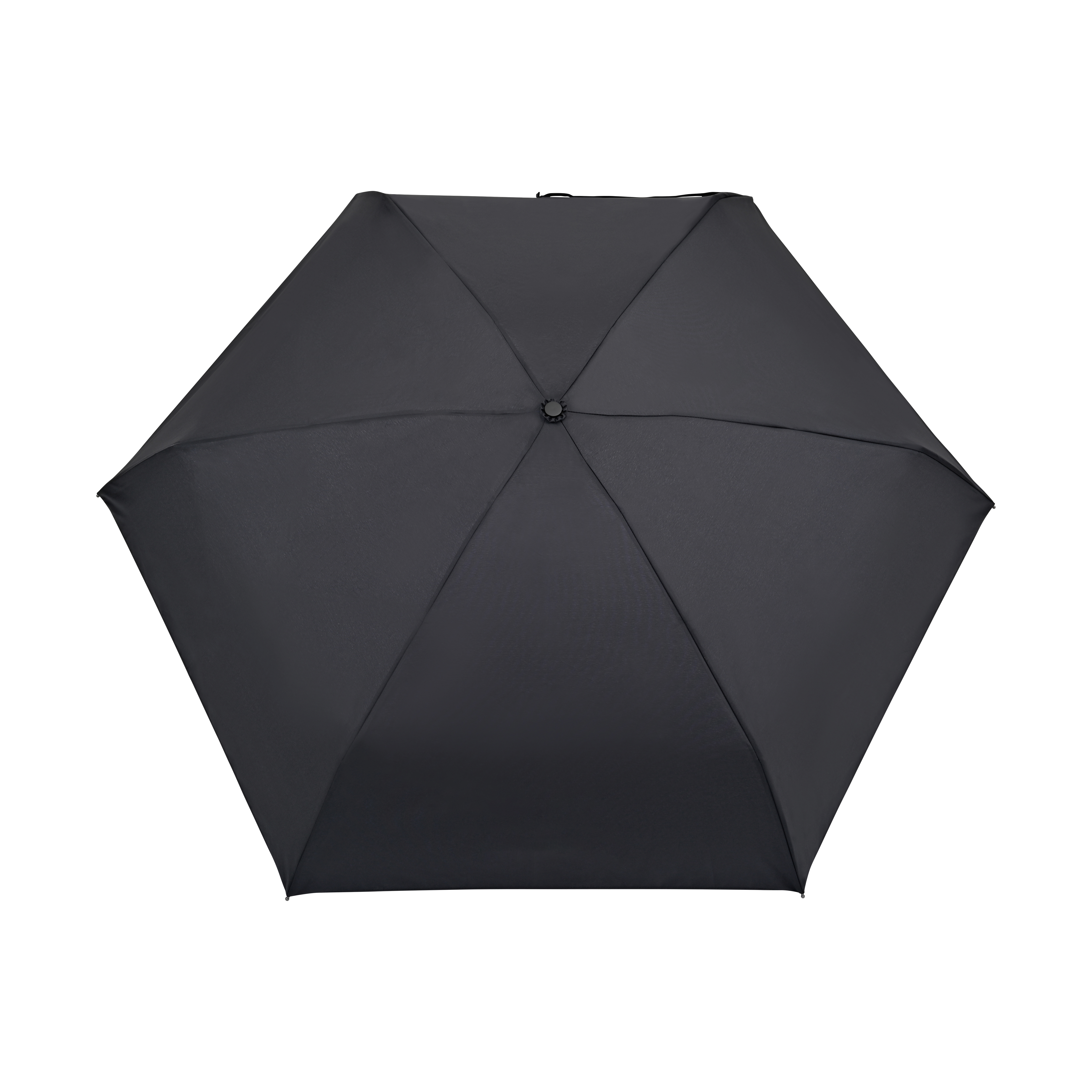 Elements 39" Recycled rPET Manual Mini Folding Umbrella