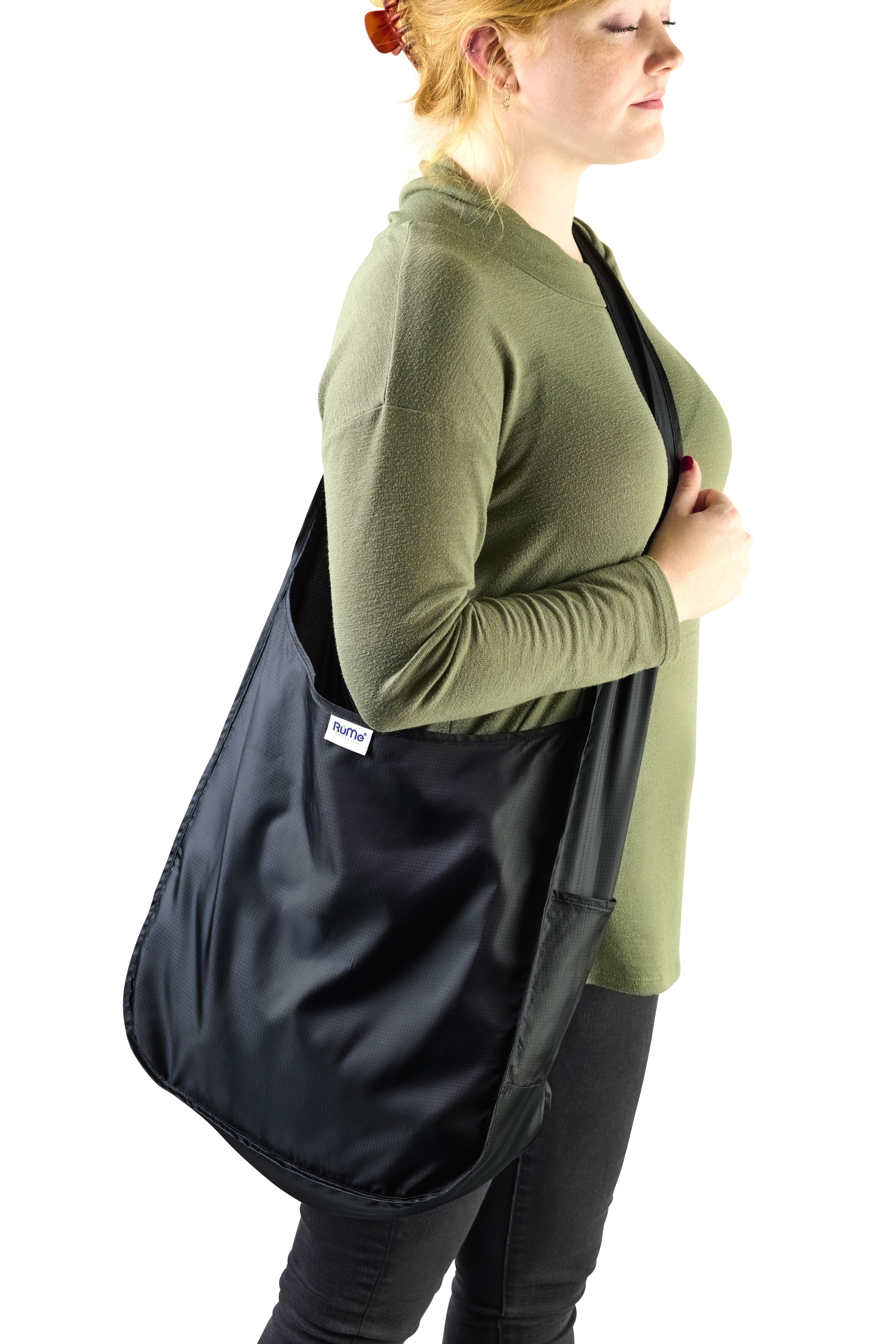 RuMe® Recycled Ripstop rPET Crossbody Tote