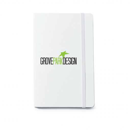 Moleskine® Hard Cover Ruled Large Notebook - White
