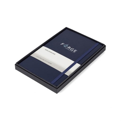 Moleskine® Large Notebook Gift Set - Navy Blue