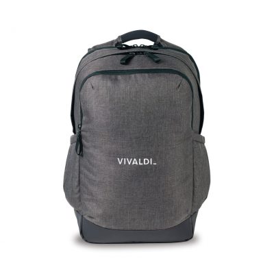 Heritage Supply Tanner Deluxe Computer Backpack - Charcoal Heather