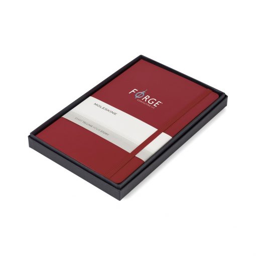 Moleskine® Large Notebook Gift Set - Scarlet Red