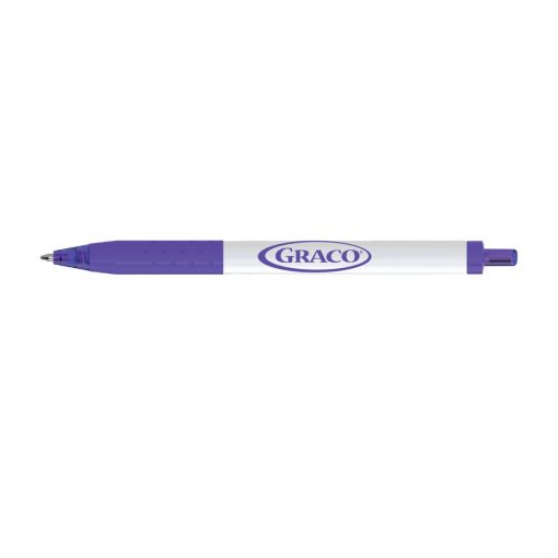 Paper Mate® Inkjoy White Barrel - Black Ink - Purple