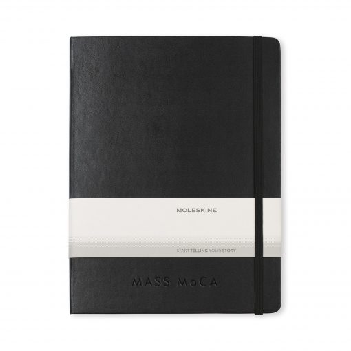 Moleskine® Hard Cover X-Large Double Layout Notebook - Black