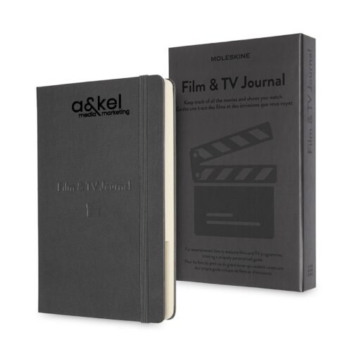 Moleskine® Passion Journal - Film & TV - Grey