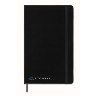 Moleskine® Hard Cover Ruled Large Smart Notebook - Black