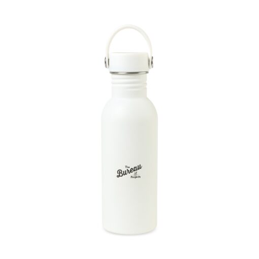 Arlo Classics Stainless Steel Hydration Bottle - 20 Oz. - White