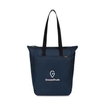 Renew rPET Zippered Tote - Navy