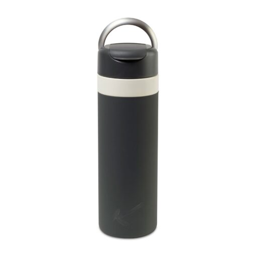 W&P Drink Through Insulated Ceramic Bottle -20 oz - Charcoal