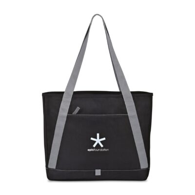 Repeat Recycled Poly Tote - Medium Grey