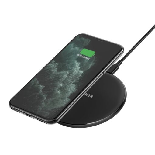 Anker® PowerWave Pad 10W Wireless Charger - Black-3