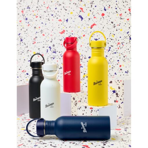Arlo Classics Stainless Steel Hydration Bottle - 17 Oz. - Yellow-3