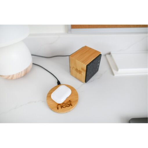 Auden Bamboo Bluetooth® Speaker - Bamboo-5