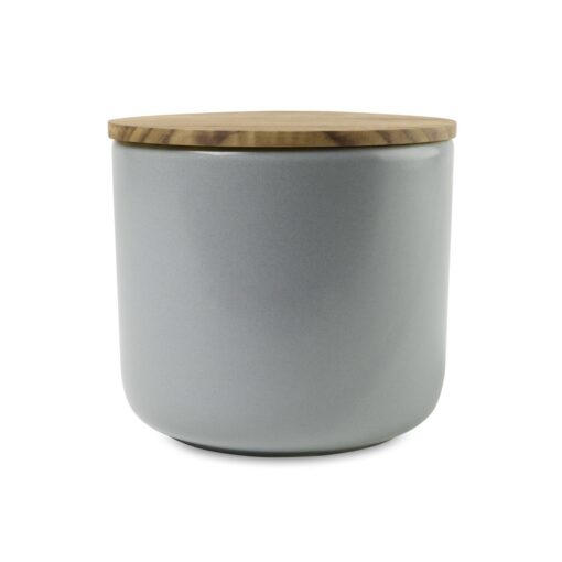 Be Home® Brampton Stoneware Container - Large - Light Grey-2