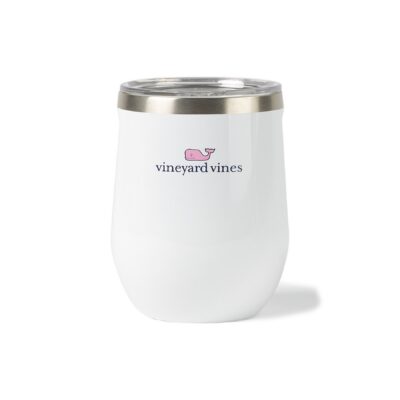 CORKCICLE® Stemless Wine Cup - 12 Oz. - Gloss White-1