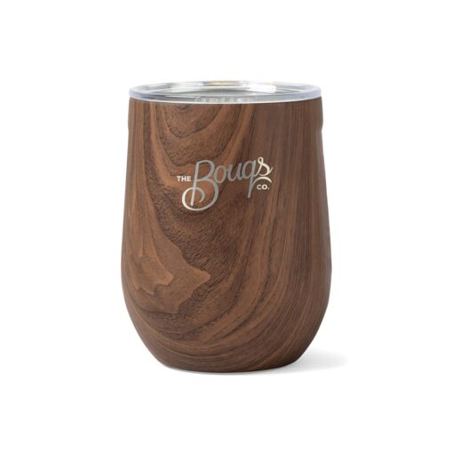 CORKCICLE® Stemless Wine Cup Gift Set - Walnut-3