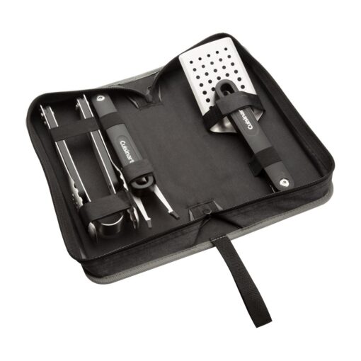 Cuisinart® 4-Piece Folding Grill Tool Set - Charcoal-6