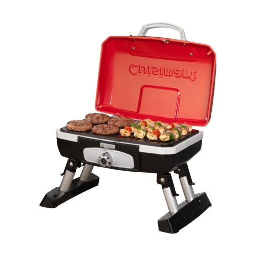 Cuisinart® Petite Gourmet Portable Gas Grill - Red-4