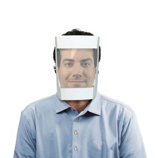 Disposable Face Shield - White-1