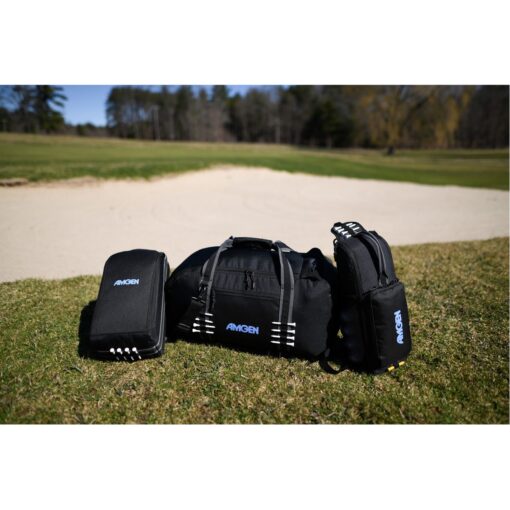 Golf Links Shoe Bag - Black-10