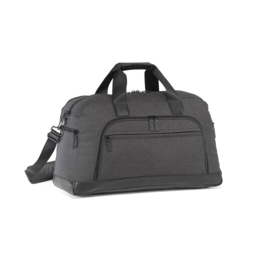 Heritage Supply Tanner Travel Duffel - Charcoal Heather-Black-2