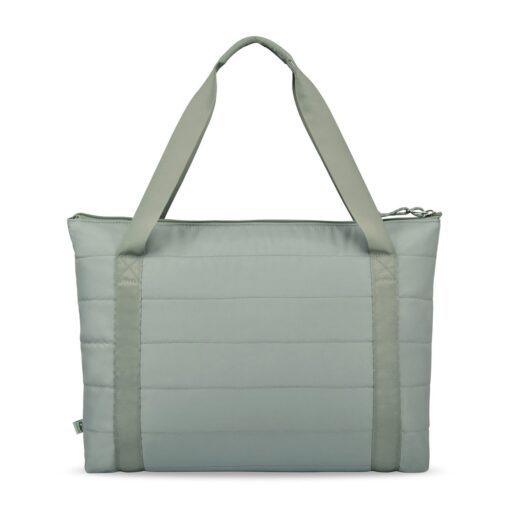 Igloo® Packable Puffer 20-Can Cooler Bag - Aqua Gray-3