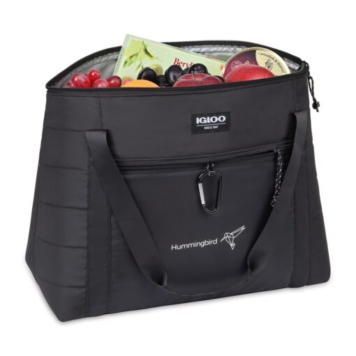 Igloo® Packable Puffer 20-Can Cooler Bag - Black-3