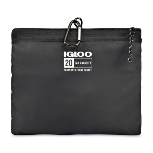 Igloo® Packable Puffer 20-Can Cooler Bag - Black-5