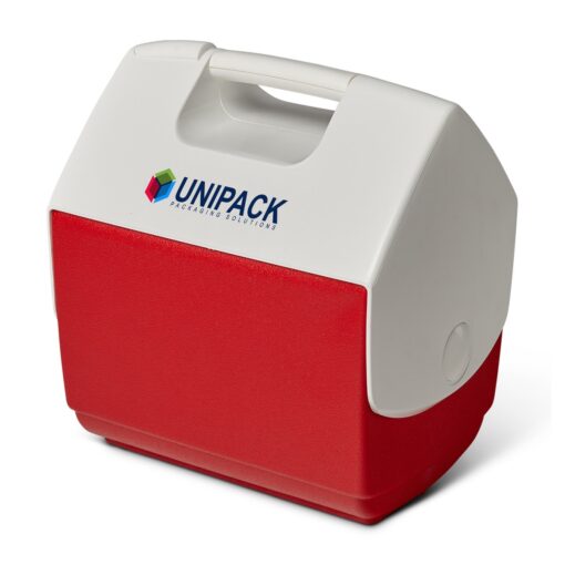 Igloo® Playmate Pal™ 7 Qt Cooler - White-Red Star-4