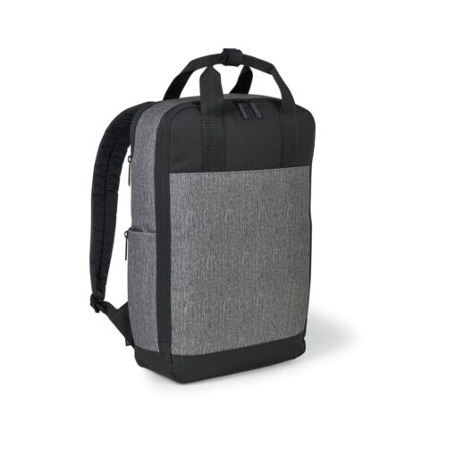 Logan Computer Backpack - Granite Heather Grey-2
