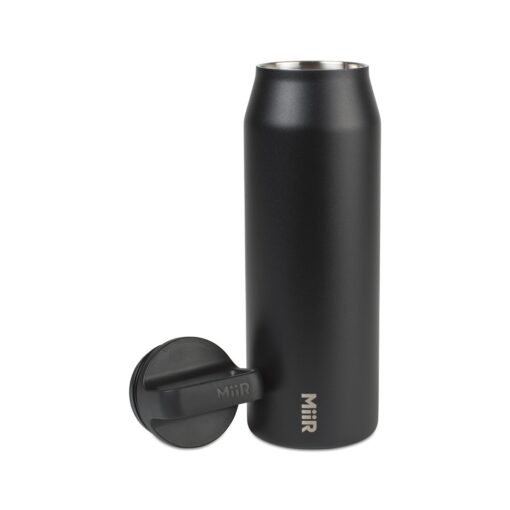 MiiR® Vacuum Insulated Wide Mouth Bottle - 32 Oz. - Black Powder-3