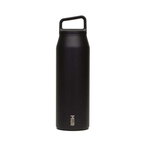 MiiR® Vacuum Insulated Wide Mouth Bottle - 32 Oz. - Black Powder-6