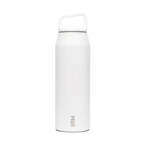 MiiR® Vacuum Insulated Wide Mouth Bottle - 32 Oz. - White Powder-3