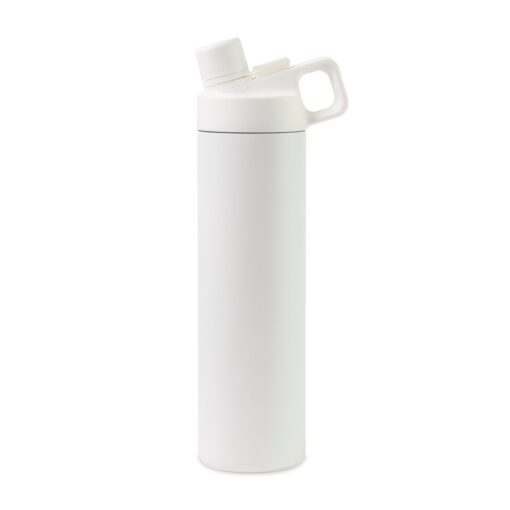 MiiR® Vacuum Insulated Wide Mouth Hatchback Chug Lid Bottle - 20 Oz. - White Powder-2