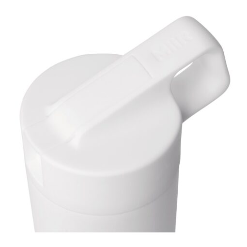 MiiR® Vacuum Insulated Wide Mouth Leakproof Straw Lid Bottle - 20 Oz. - White Powder-3