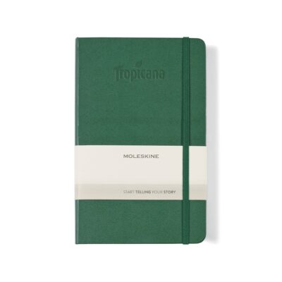 Moleskine® Hard Cover Ruled Large Notebook - Myrtle Green-1