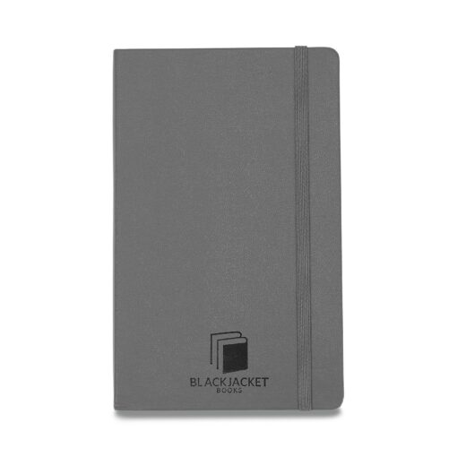 Moleskine® Hard Cover Ruled Large Notebook - Slate Grey-1