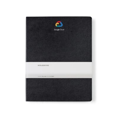 Moleskine® Hard Cover Ruled XX-Large Notebook - Black-1