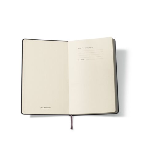 Moleskine® Hard Cover Squared Large Notebook - Black-5