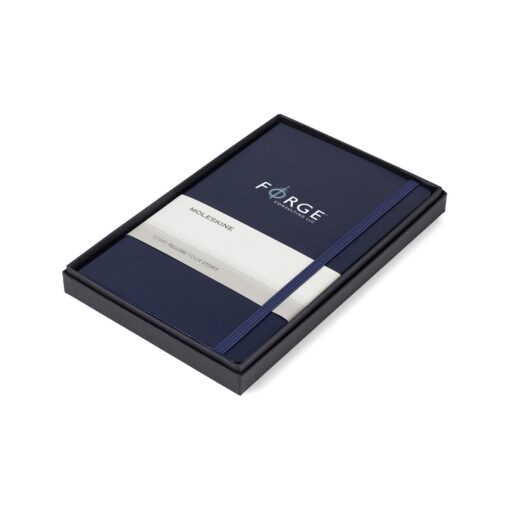 Moleskine® Large Notebook Gift Set - Navy Blue-1