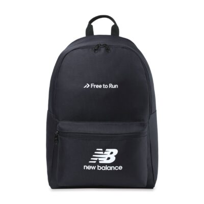 New Balance® Logo Round Backpack - Navy Blue-1