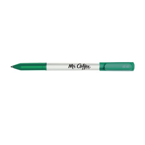 Paper Mate® Write Bros Stick Pen White Barrel - Blue Ink - Green-1