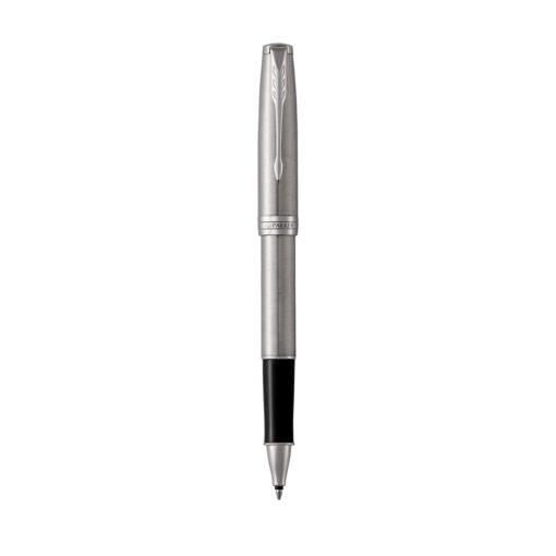 Parker Sonnet Rollerball - Stainless Steel - Silver Trim-4