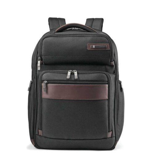 Samsonite Kombi Large Backpack - Black-Brown-2