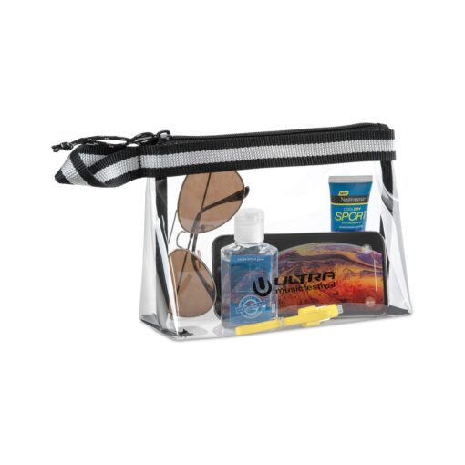 Sigma Clear Zippered Pouch - Clear-4