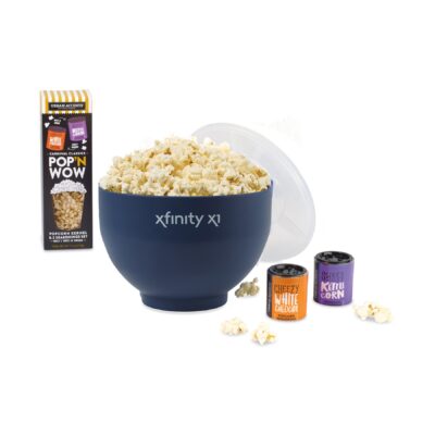 What's Pop'N Gourmet Popcorn Gift Set - Navy-1
