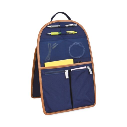 Mobile Office Hybrid Laptop Backpack - Navy Heather-7