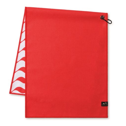 Slowtide® Links Golf Towel - Red-2