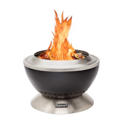 Cuisinart® Cleanburn Fire Pit 19.5" - Stainless Steel-1